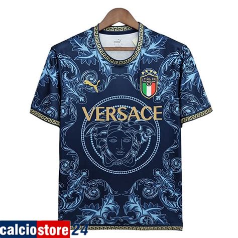 maglia italia versace .